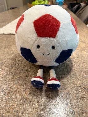 Jellycat USA Soccer Ball
